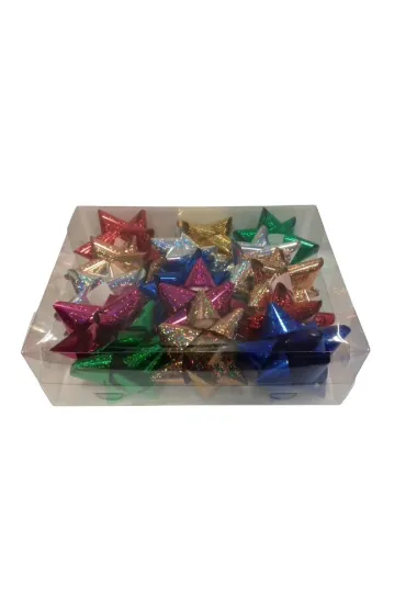 Rozetka B 3P mix HOLOGRAFICZNE �rednica 10cm 15 szt.