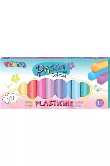 Patio Plastelina Pastel 12 szt.