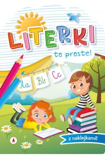 Ksi��ka edu. A4  Naklejki Literki. To proste  SKRZAT 077131