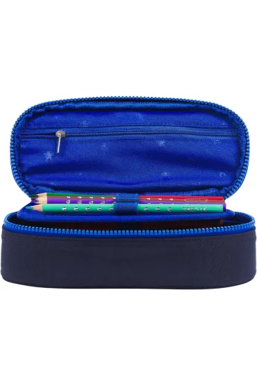 Oxford Pi�rnik z klapk� Funky granatowy