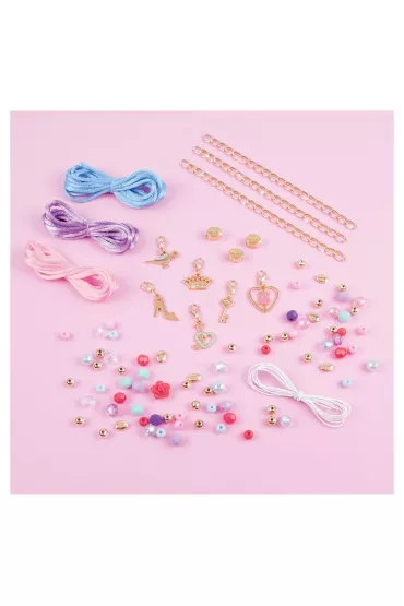 Zestaw do tworzenia bransoletek Ksiniczki Disneya i Juicy Couture Hearts of Fashion Make it real