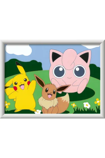 Malowanie po numerach CreArt - Pokemon Ravensburger