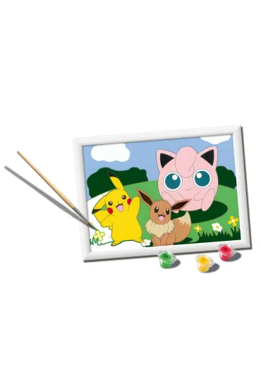 Malowanie po numerach CreArt - Pokemon Ravensburger