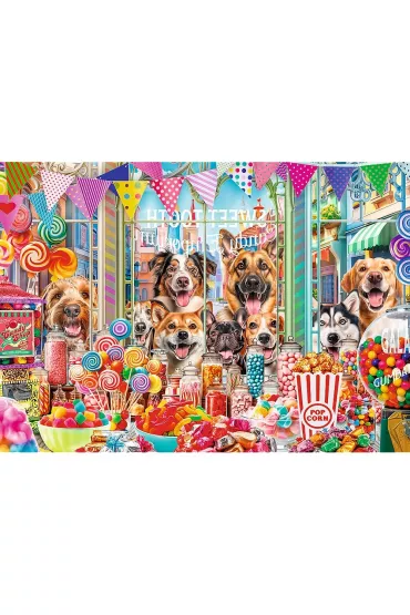Puzzle 2x500 el. Puszy�ci przyjaciele Trefl