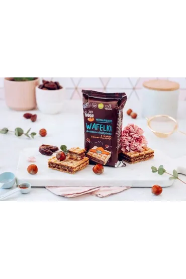 Super Fudgio Wafelki z kremem s�odzonym daktylem 120 g Bio