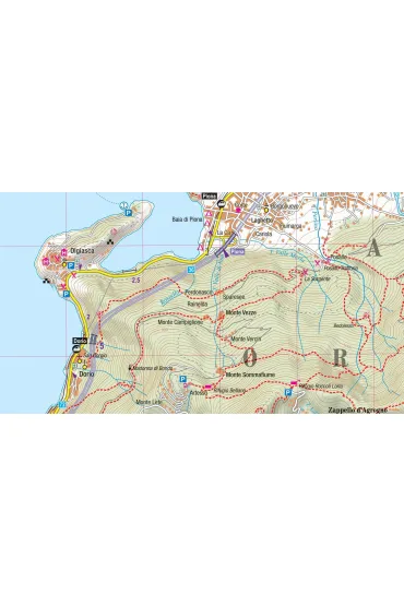 Mapa trekkingowa Jezioro Como 1:50 000