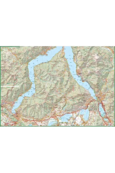 Mapa trekkingowa Jezioro Como 1:50 000
