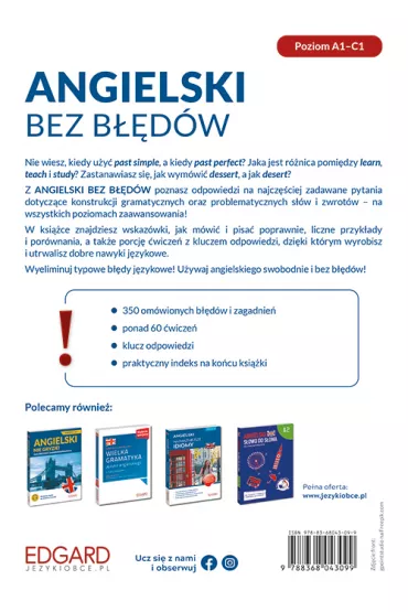 Angielski bez b��d�w - Katarzyna Wi�niewska, Marcin Frankiewicz