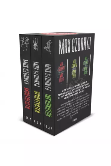 Pakiet Honoriusz Mond. Tomy 1-3: Mortalista, Spirytystka, Inkarnator - Max Czornyj