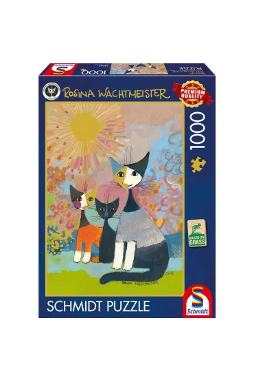 Puzzle 1000 Rosina Wachtmeister Pod z�otym s�o�cem Schmidt