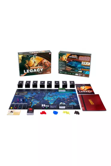 Pandemic Legacy. Sezon 1. Edycja czerwona - Matt Leacock, Rob Daviau