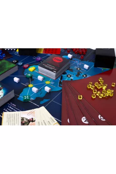 Pandemic Legacy. Sezon 1. Edycja czerwona - Matt Leacock, Rob Daviau