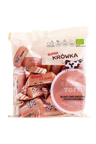 Super Kr�wka Kr�wki bezmleczne o smaku toffi Zestaw 4 x 150 g Bio