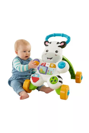 Fisher-Price Interaktywny Chodzik Zebra DPL53 Mattel