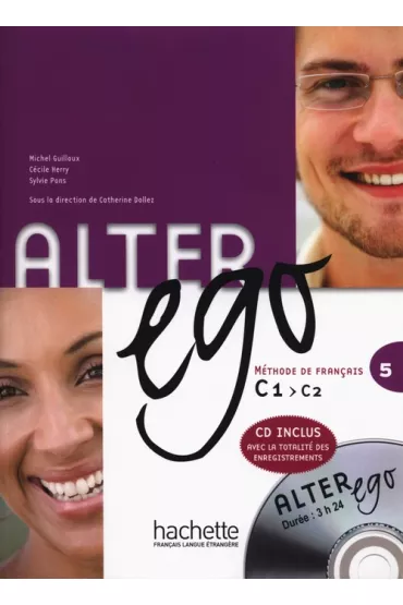 Alter Ego 5. Podr�cznik + CD - Herry Cecile, Michel Gilloux, Sylvie Pons