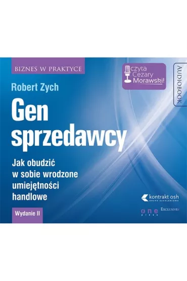 Gen sprzedawcy. Audiobook CD - Robert Zych