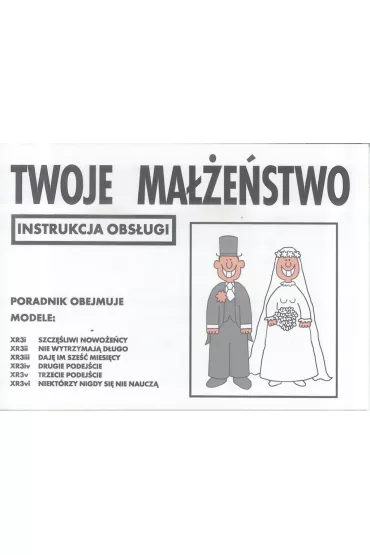 Instrukcja obs�ugi - Twoje ma��e�stwo - Martin Baxendale