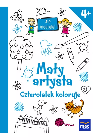 Ma�y artysta czterolatek koloruje ale m�drale