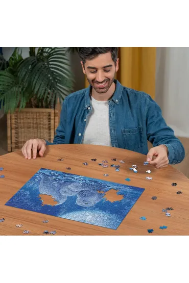 Puzzle 500 el. �wiec�ce w ciemno�ci - Sowy Ravensburger