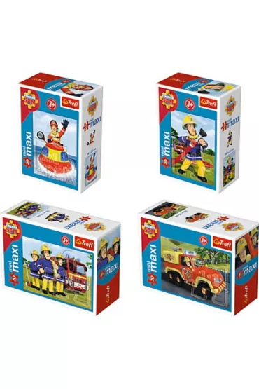 Puzzle 20 el. miniMAXI Zawsze na s�u�bie. Stra�ak Sam Trefl