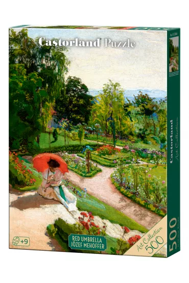 Puzzle 500 el. Red Umbrella, J�zef Mehoffer (Art Collection) Castorland