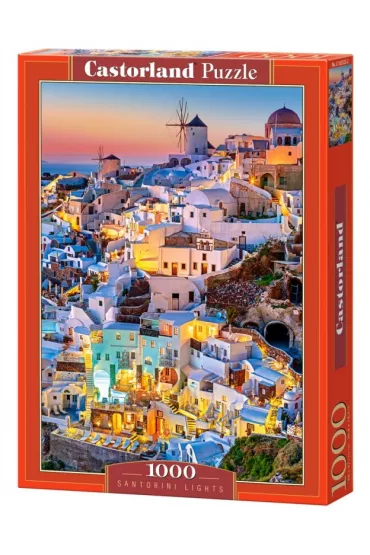 Puzzle 1000 el. Santorini Lights Castorland