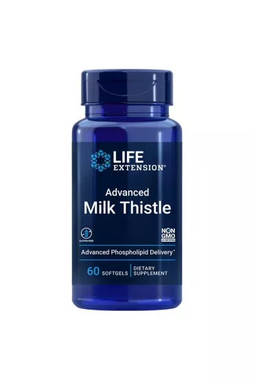 Life Extension Advanced Milk Thistle - Ostropest Plamisty Suplement diety 60 kaps.