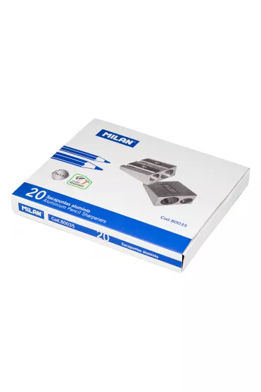 Milan Temper�wki aluminiowe podw�jne 20 szt.
