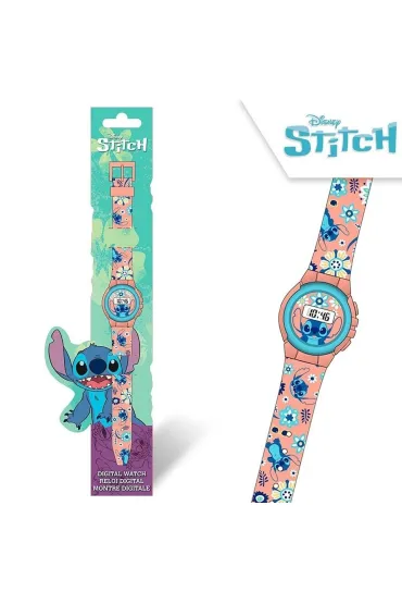 Zegarek cyfrowy KE02 ECO Stitch (bez plastikowego opakowania) KIDS EUROSWAN