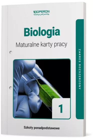 Biologia 1. Maturalne karty pracy. Zakres rozszerzony. Szko�y ponadpodstawowe