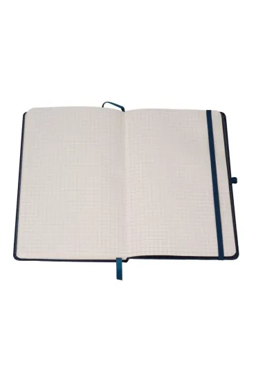 Antra Notes  A5 Romantyzm granatowy kratka 160 kartek