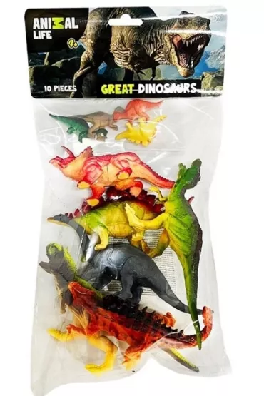 Figurki dinozaury 10 szt
