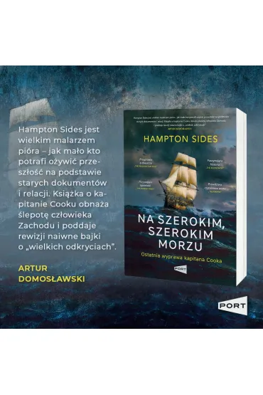 Na szerokim szerokim morzu. Ostatnia wyprawa kapitana Cooka - Hampton Sides