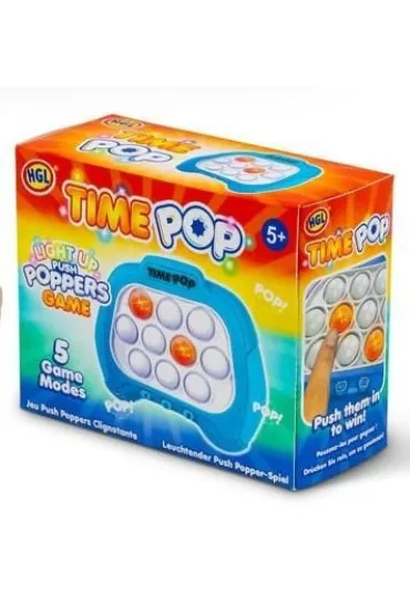 Gra Time Pop Light Up Push Popper Niebieski One for Fun