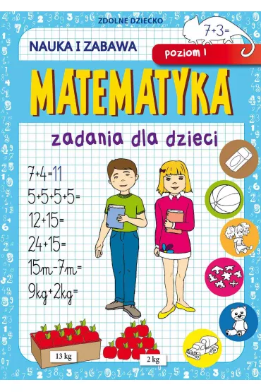 eBook Matematyka Zadania dla dzieci Poziom 1 pdf - Beata Guzowska