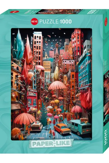 Puzzle 1000 el. Uliczny kanion, Victor Gavrilovski Heye