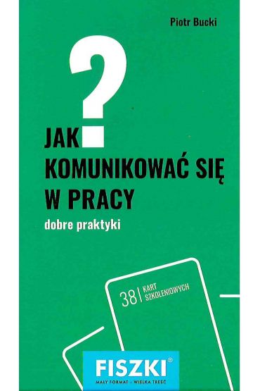 Fiszki. Jak komunikować się w pracy?