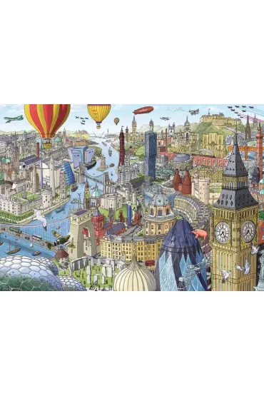 Puzzle 1000 el. Wok� Wysp Brytyjskich Ravensburger