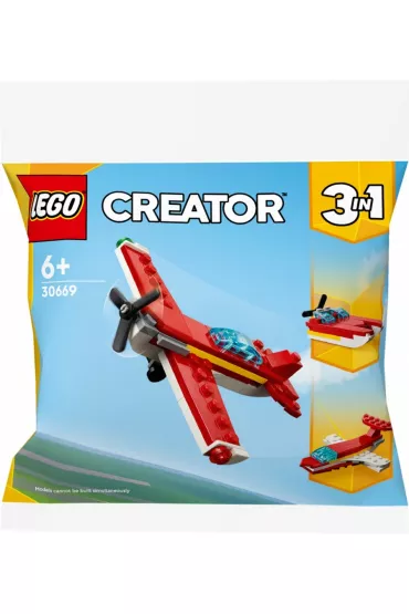 LEGO Creator Kultowy czerwony samolot 30669