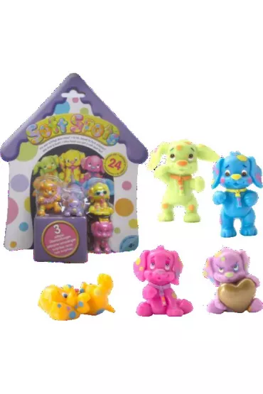 Lucky Puppies Psiaki z Kolorowej Paki - 5 pack