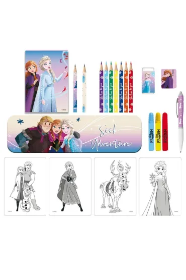 Kolorowanka z pi�rnikiem Frozen