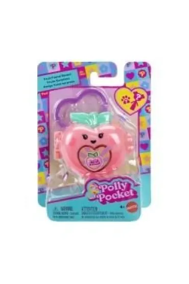 Polly Pocket Fruit Friend Reveal Peach Mattel
