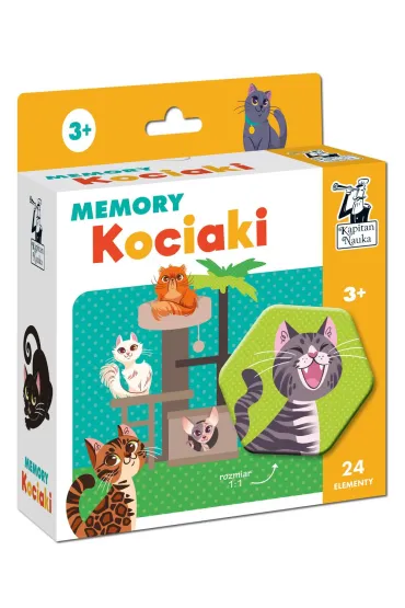 Memory. Kociaki. Kapitan Nauka Edgard - Justyna  Karaszewska