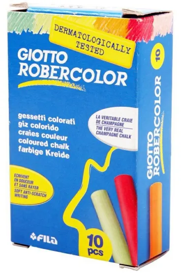 Kreda kolorowa 10 szt GIOTTO