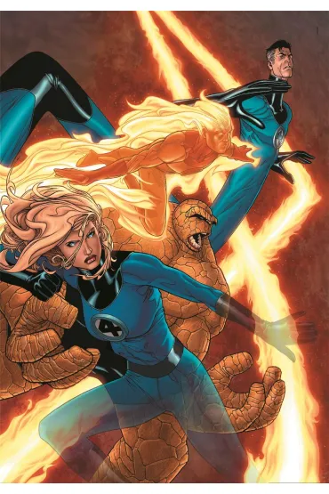 Puzzle 500 el. Compact Fantastic Four Clementoni