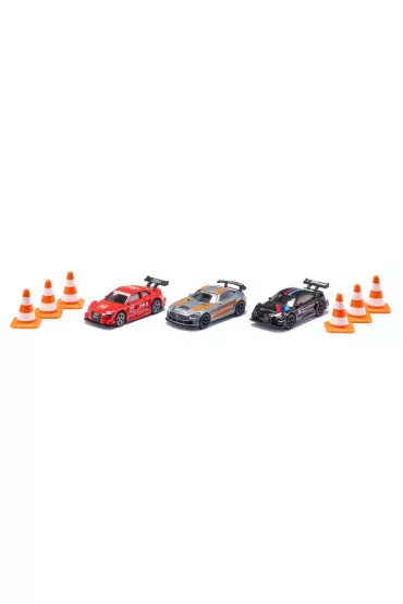 Siku Super - zestaw wy�cig�wek + pacho�ki