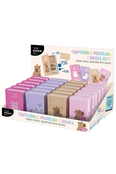 Derform Temper�wka podw�jna z gumk� (24 szt) KIDEA