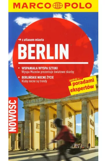 Berlin Przewodnik Marco Polo z atlasem miasta