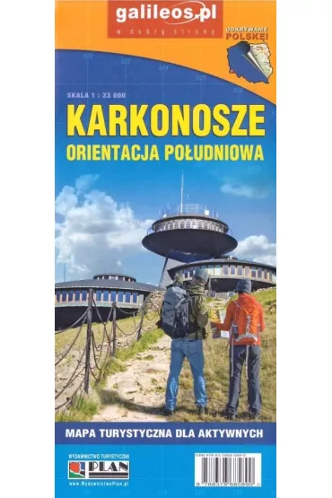 Mapa dla aktywnych - Karkonosze orientacja po�.
