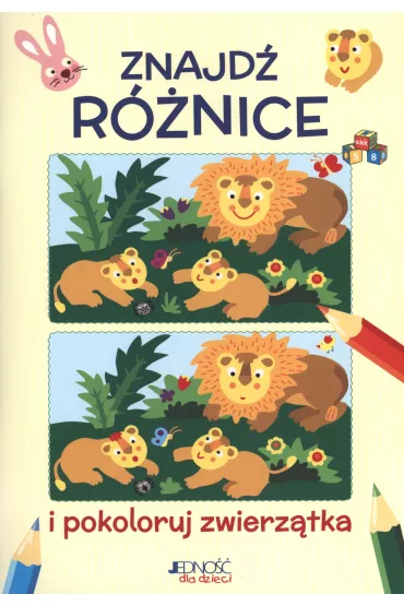 Znajd� r�nice i pokoloruj zwierz�tka - Anastasia Zanoncelli